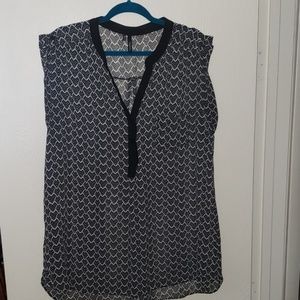 Sleeveless blouse